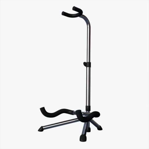 guitar stand 3D Модель .c4d .max .obj .3ds .fbx .stl .blend 