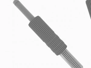 jack cables 65mm 3D Model
