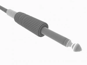 jack cables 65mm 3D Model