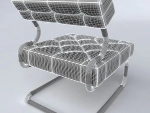 leather chair 3D Model