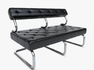 가죽 소파 3D 모델