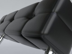 leather set chairscouch Modèle 3D