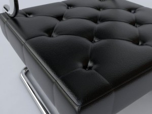 leather set chairscouch Modèle 3D