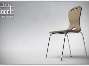 oslo chair 3D Модель