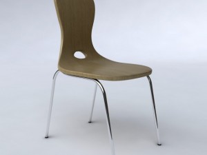 oslo chair Modèle 3D