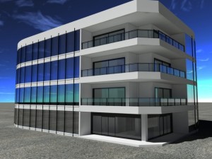 miami building 3D Модель