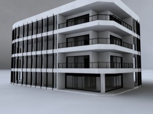 miami building 3D Модель