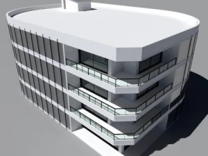miami building 3D Model