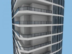 miami building 3D Model
