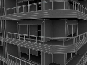 miami building 3D Model