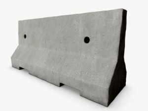 road barrier 3D Модель