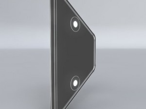 road delineator plus light effect 3D Model