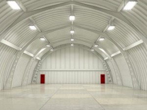 hangar interior scene 3D Модель