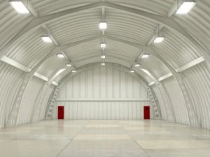 adegan interior hanggar Model 3D