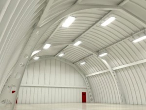 hangar interior scene 3D Модель