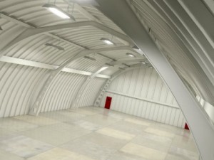 hangar interior scene 3D Модель