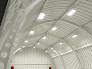hangar interior scene 3D Модель