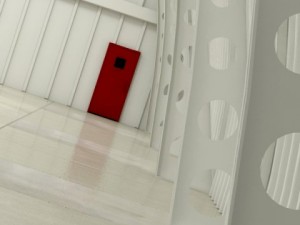 hangar interior scene 3D Модель