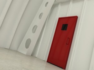 hangar interior scene 3D Модель