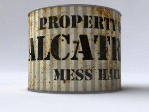 alcatraz tin cup Modèle 3D