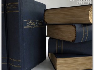 book customizable 3D Модель