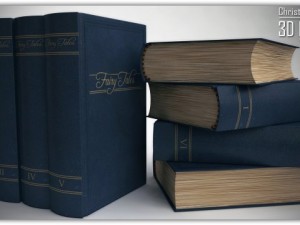 book customizable 3D Модель