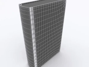 カスタマイズ可能な本 3Dモデル