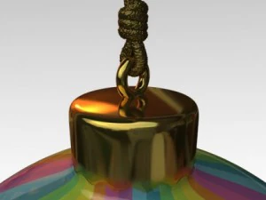 christmas ball peace 3D Model