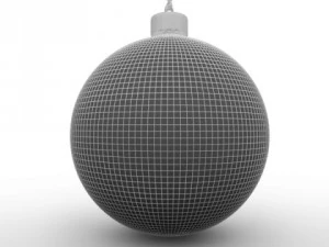 christmas ball peace 3D Model