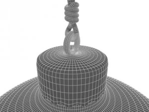 christmas ball peace 3D Model
