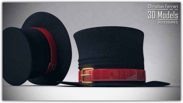 old hat Model 3D .c4d .max .obj .3ds .fbx .stl .blend 