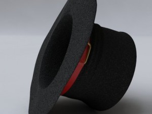 old hat Model 3D