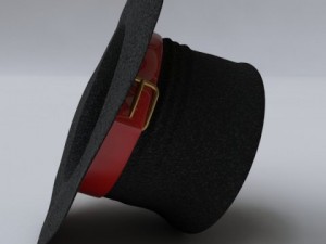 old hat Model 3D