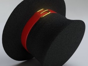 old hat Model 3D