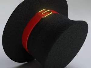 topi tua Model 3D