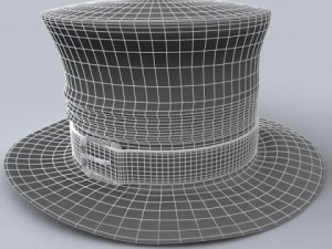 old hat Model 3D