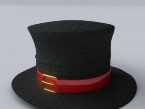 old hat Model 3D