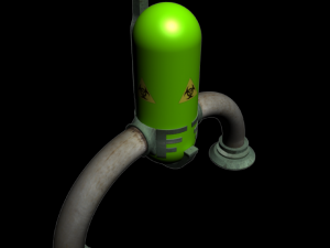 nuclear storage Modello 3D