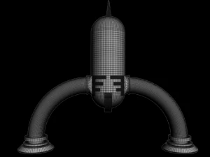 armazenamento nuclear Modelo 3D