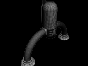 nuclear storage Modello 3D