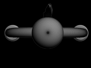 nuclear storage Modello 3D