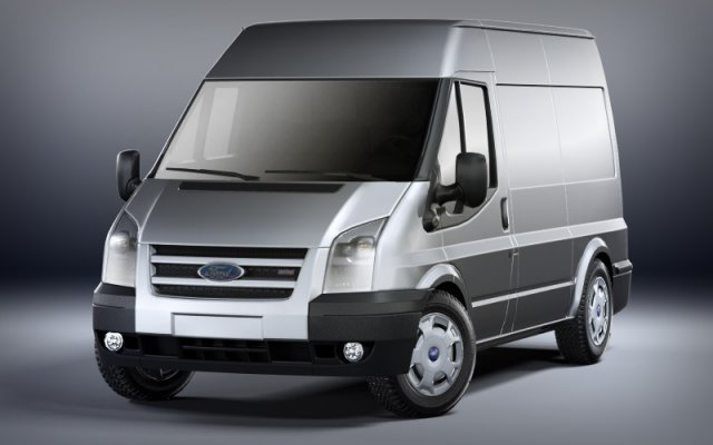 ford transit mk7 2006 3D Модель .c4d .max .obj .3ds .fbx .stl .blend 