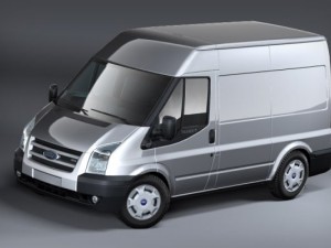ford transit mk7 2006 3D Модель