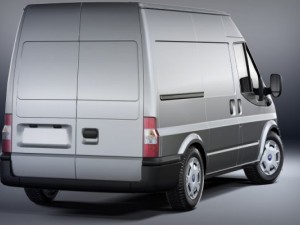 ford transit mk7 2006 3D Модель