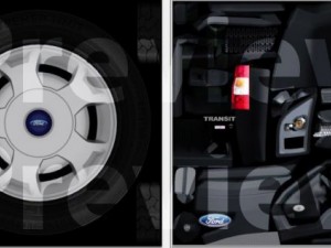 ford transit mk7 2006 3D Модель