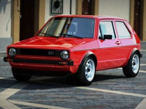 vw golf gti mk1 3D Model