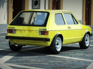 vw golf gti mk1 3D Model