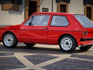 vw golf gti mk1 3D Model