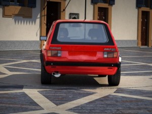 vw golf gti mk1 3D Model