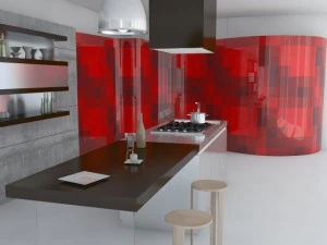 kitchen minimal scene 3D Model